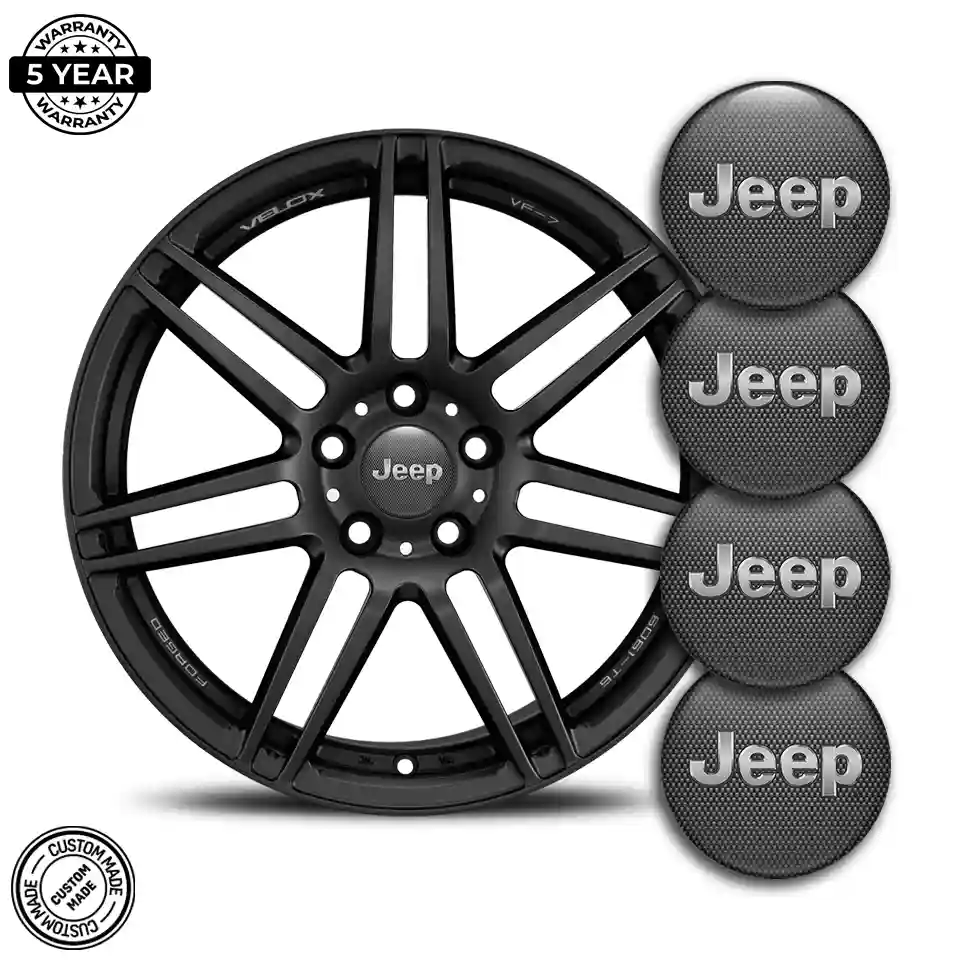 Jeep Logo Sticker Stylish Design | Impossible Stickers